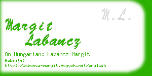 margit labancz business card